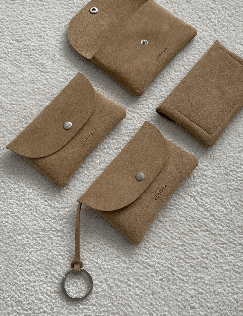 ON MADE* mini pouch wallet - beige