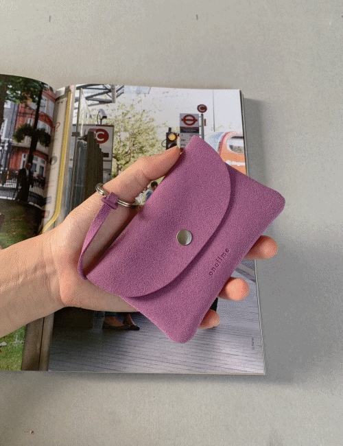 ON MADE* mini pouch wallet - violet