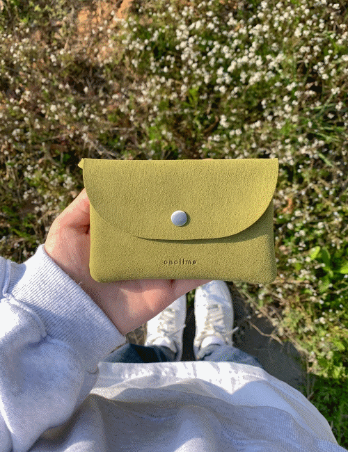 ON MADE* mini pouch wallet - olive